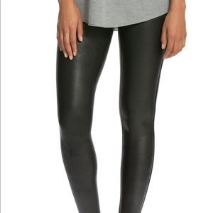 Spanx Faux Leather leggings size L. Worn a handful of times.